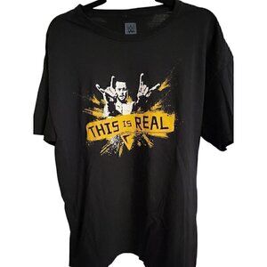 WWE Authentic Wrestling Shirt This IS Real Men's Size XL